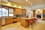 Spacious Gourmet Kitchen 2nd View - Stainless Steel Appliances